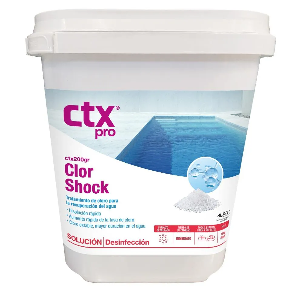 Chlore choc granulés 5 Kg - CTX220
