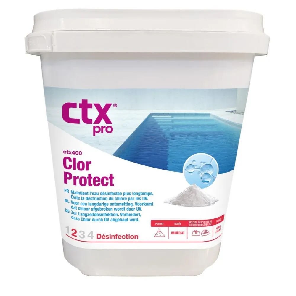 [STAB5KG] Clorprotect stabilisant 4,5 Kg - CTX400 -
