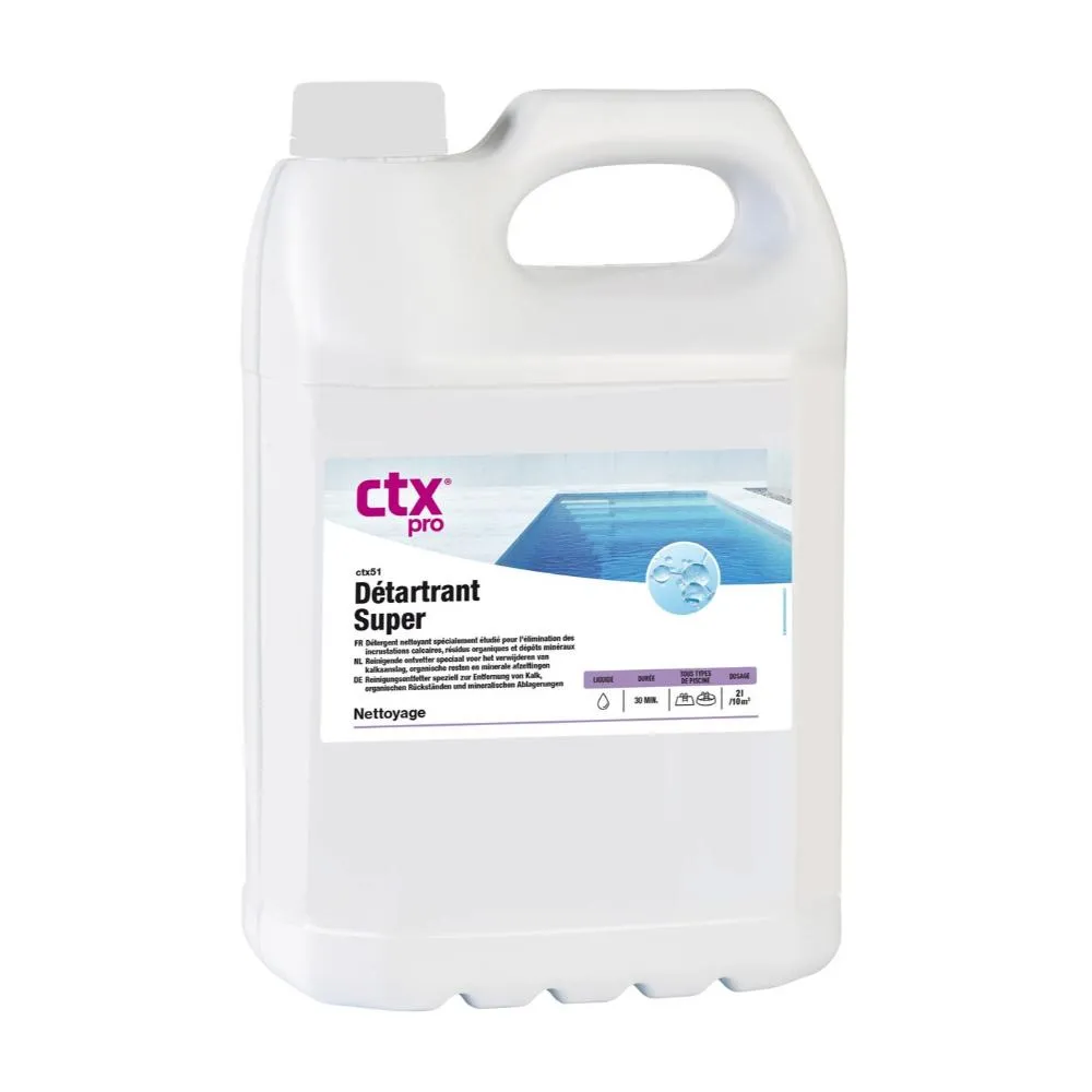 [DETARTSUPER] Détartrant Super 5L CTX 51