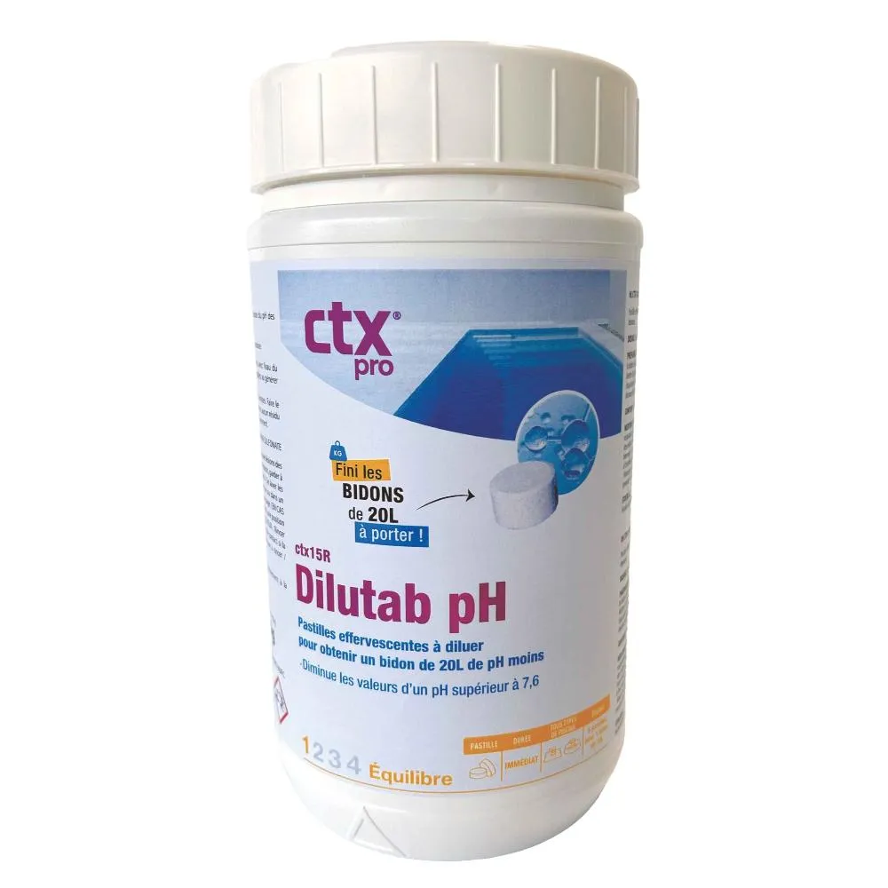 [DILUTABPH] Dilutab ph (16 pastilles) CTX-15R