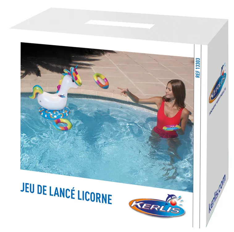 [13303] Jeu de lancé Licorne