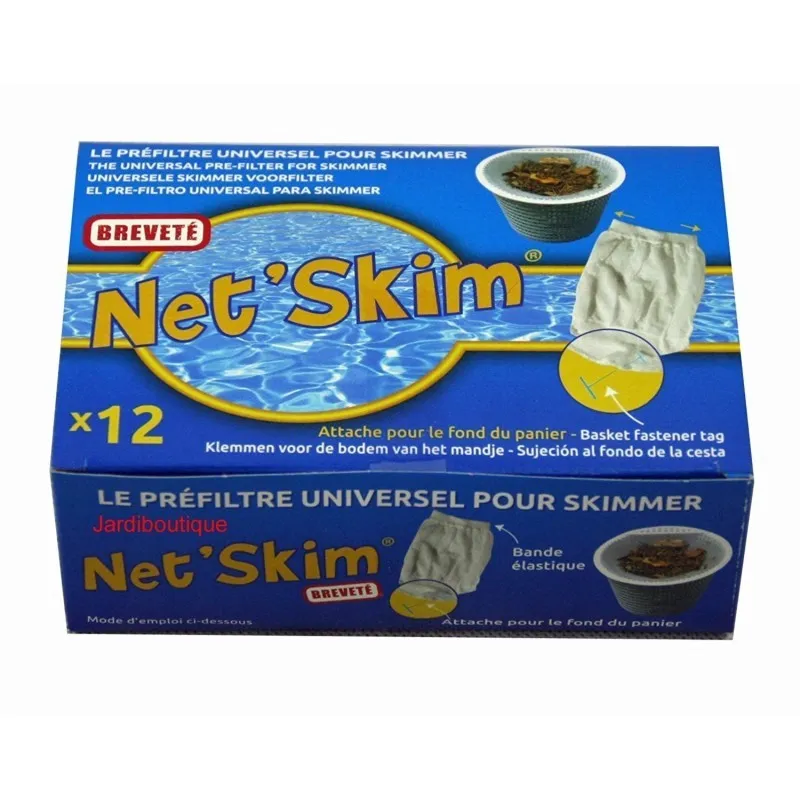 Net skim jetable boite de 12