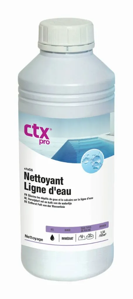 [LIGNEACID1] Nettoyant ligne eau Acide CTX56  1 l