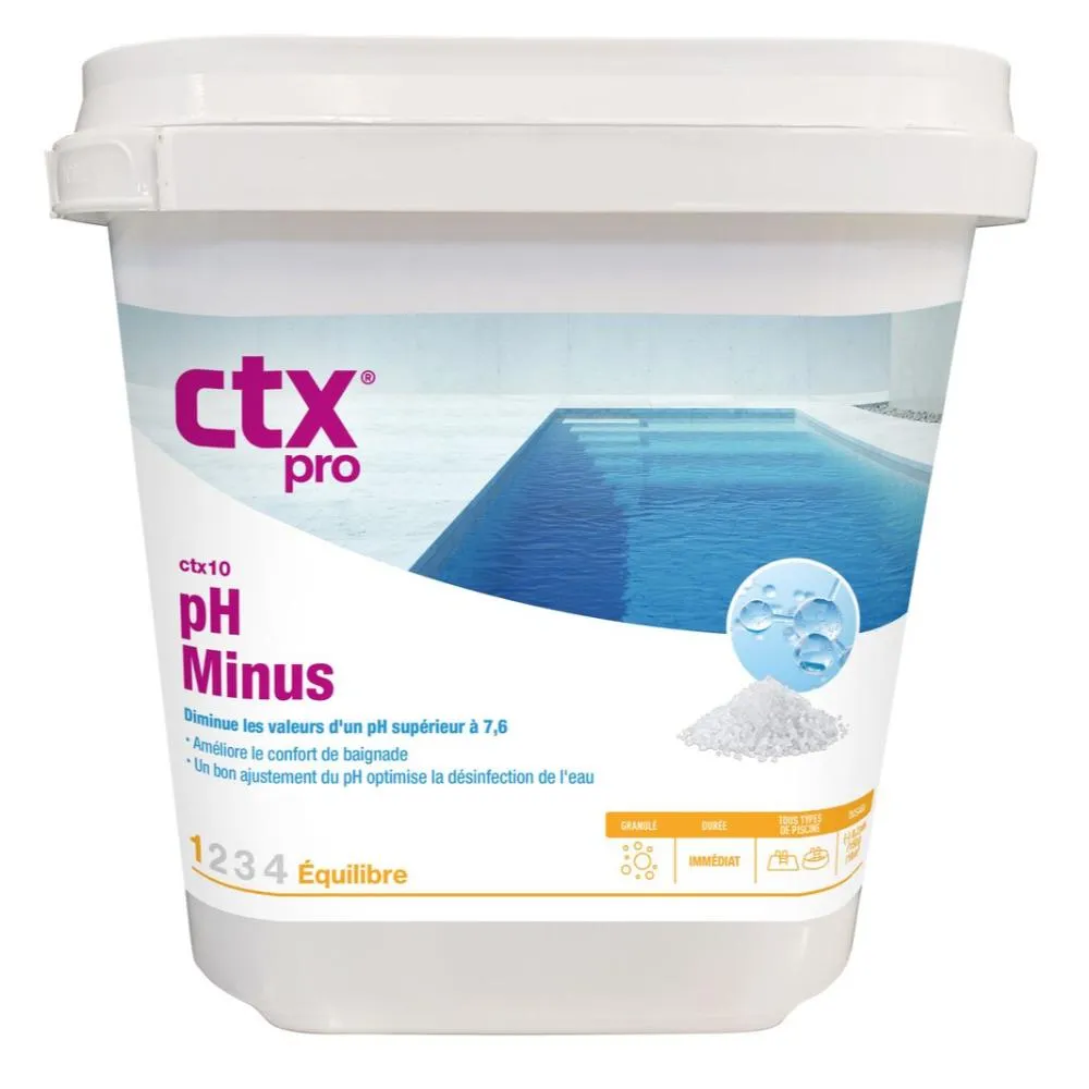 [PHMOINS5KG] PH - granulés 5 Kg - CTX10