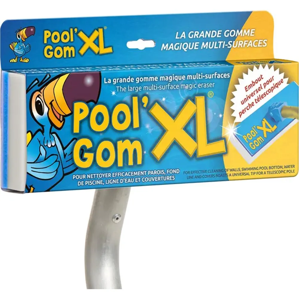[POOLGOMXL] Pool GomXL - gomme 26cm x 9cm avec manche