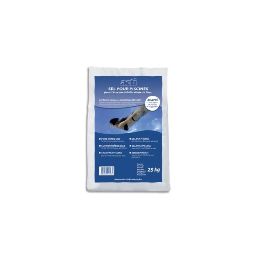 Sel pour piscine 25 kg
