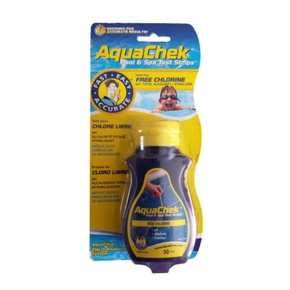 [AQKJAUNE] Testeur Aquachek Jaune 4en1