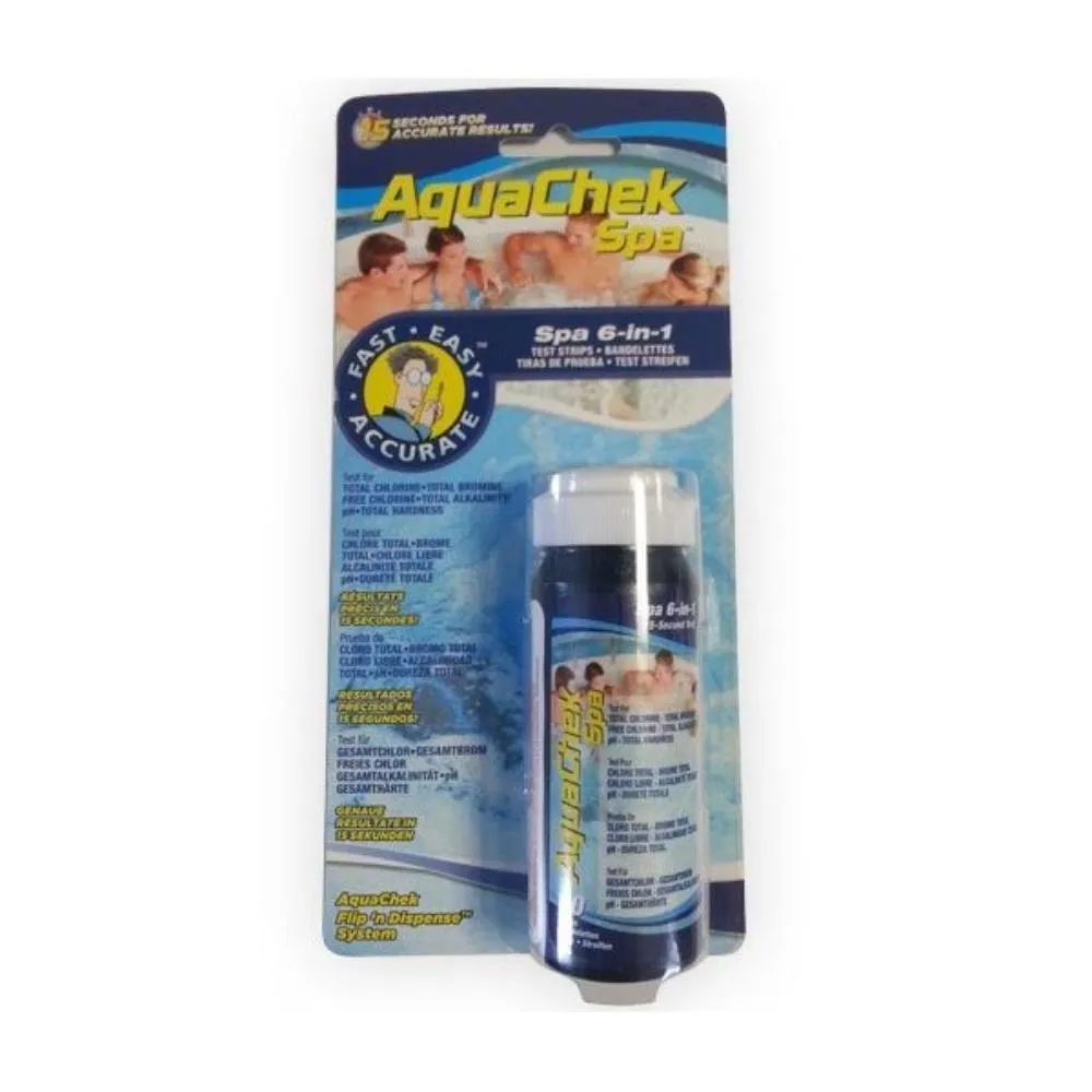 [AQKSPA] Testeur Aquachek Spa 6 fonctions